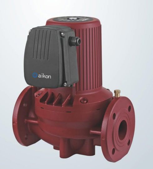 насос циркуляционный, с мокрым ротором, 3х380в, чугун, 180 л/мин