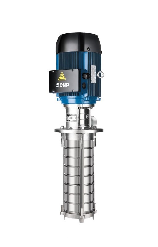 Насос многоступенчатый полупогружной CDLKF2-60/6SWSC, 0.75кВт, резьб.соед., 3х220В/3х380В, 50Гц,    нерж. 70С