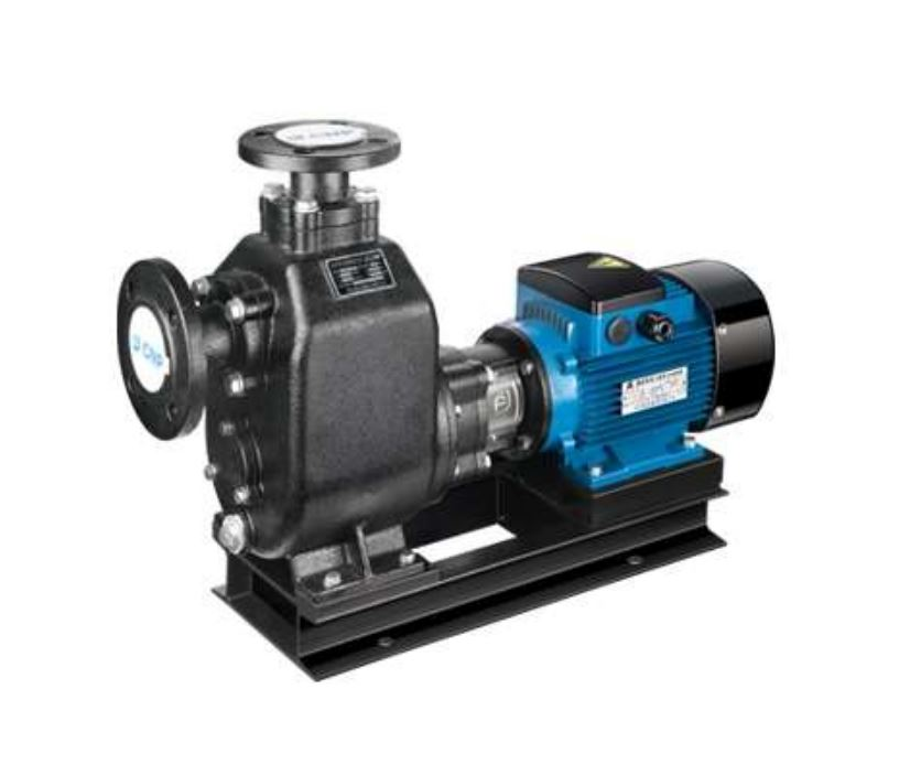 Насос самовсасывающий малозасоряющийся канализационный 25ZW8-18 проточная часть - чугун