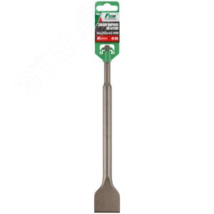 Зубило широкое по бетону , SDS Plus, 14 х 40 х 245 мм - фото 3