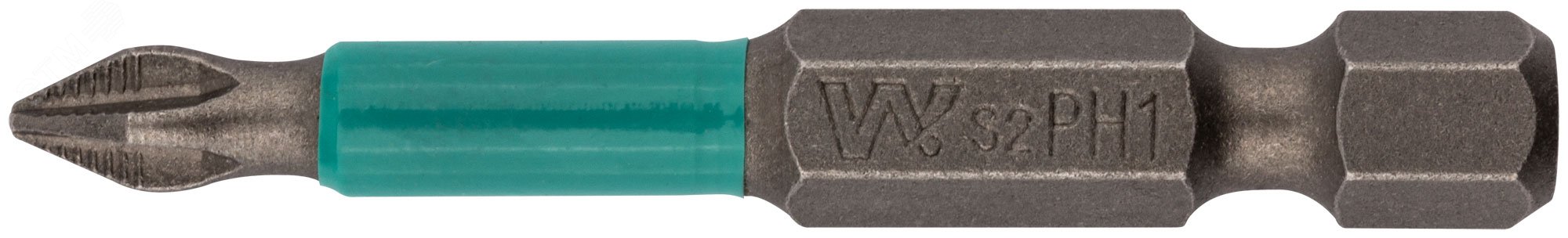 Изображение товара Биты 10 шт, сталь S2, с насечкой, Профи RН 1x50 мм, упаковка