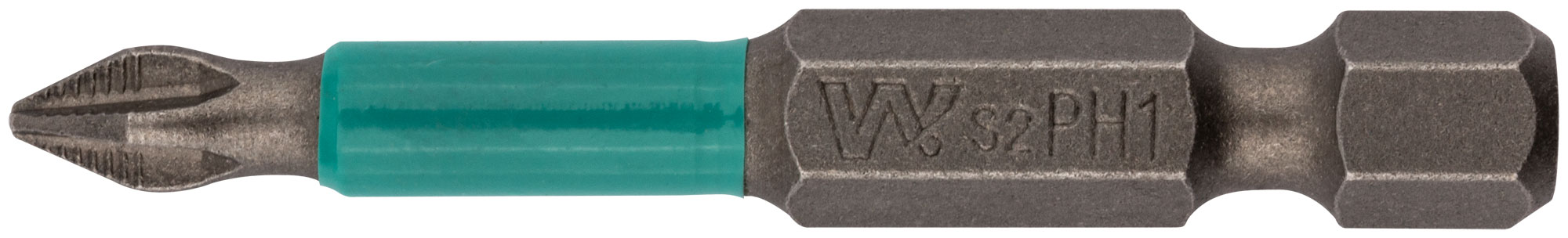 Биты 10 шт, сталь S2, с насечкой, ''Профи'' РН 1x50 мм