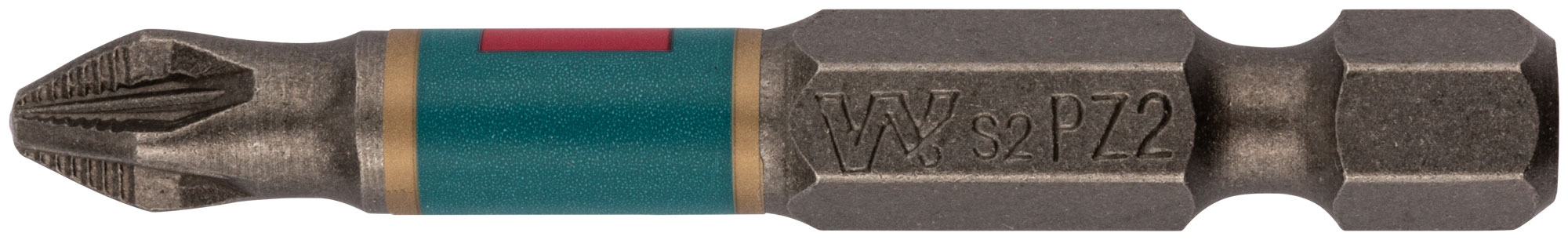 Биты 10 шт, сталь S2, с насечкой,''Профи''PZ 2x50 мм