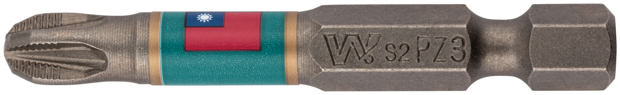 Биты 10 шт, сталь S2, с насечкой, ''Профи'' PZ 3x50 мм