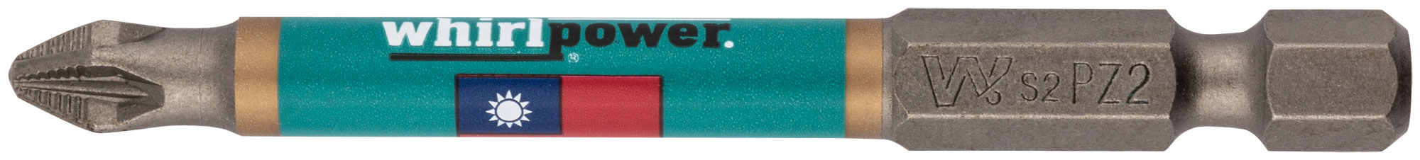 Биты 10 шт WP, сталь S2, с насечкой, Профи PZ 2