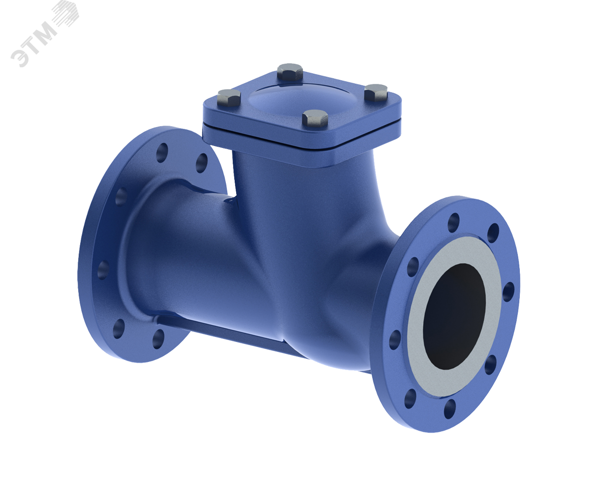 Изображение товара Обратный клапан RD12-125 DN 125 PN 16 Тмакс.град 70 ф/ф чугун/сталь (шт)