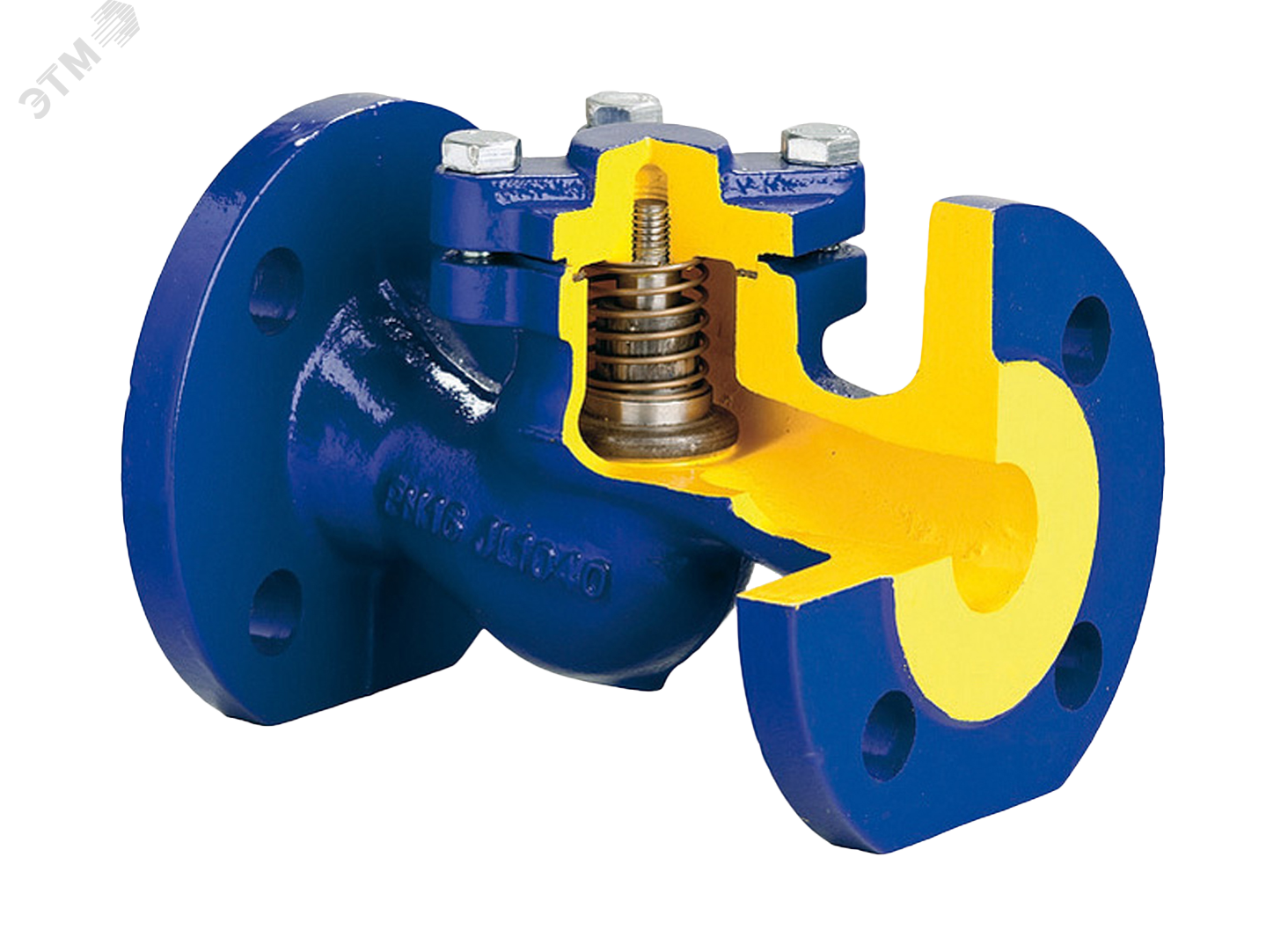 Изображение товара Обратный клапан V287-032 DN 32 PN 16 Тмакс.град 300 ф/ф чугун/нерж (Zetkama) (шт)