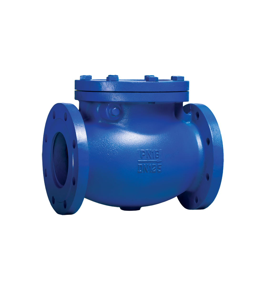 Обратный клапан RD30-200 DN 200 PN 16 Тмакс.град 300 ф/ф чугун/чугун