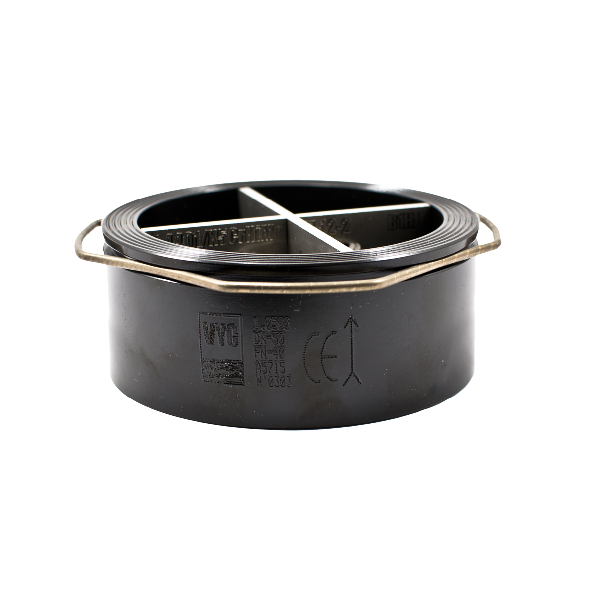 Обратный клапан V YC 170-02-80 DN 80 PN 40 Tмакс. град 400 м/ф углеродистая сталь/нерж