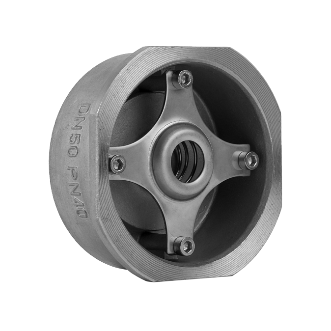 Обратный клапан CVS40 DN 300 PN 40 Tмакс. град 400 м/ф нерж.сталь