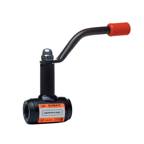 Кран шаровой стальной полнопроходной Ду 020 Ру 40 КШТ.15.020.40 Р/Р