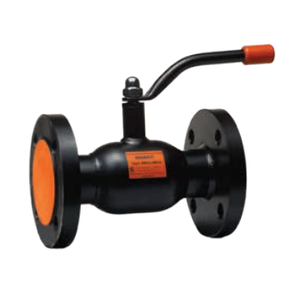 Кран шаровой углеродистая сталь фланцевый двухходовой неполнопроходной КШТ.12.040.25 Ф/Ф DN 40 PN 25