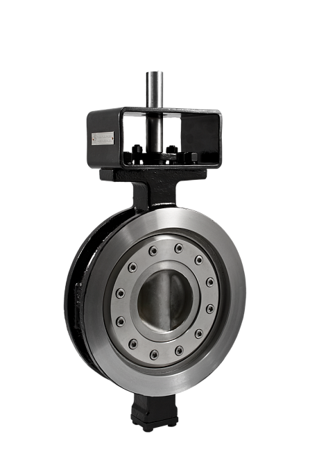 Затвор дисковый стальной Стейнвал TM.3.03.04.02.250.25.Ф/Ф, 3-х эксцентриковый, корпус 20Л/GS-C25+13Cr, диск нержавеющий 08X18H10/304, DN250 PN25, -40 до +350С, электропривод AUMA SA10.2/GS80.3, 3х380B