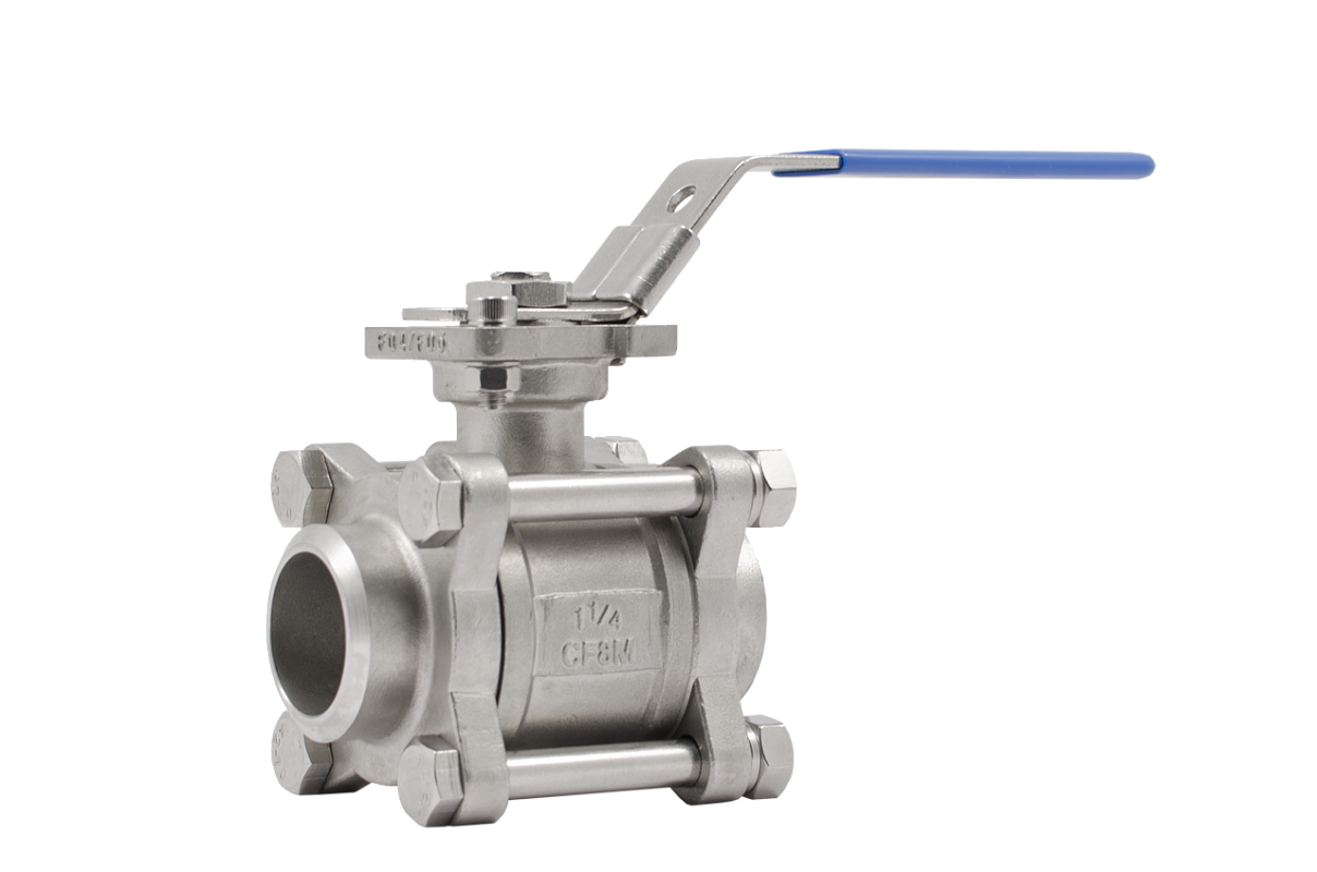 Кран шаровой нержавеющая сталь DN08 PN63 полнопроходной BV17.04.008.63.С/С