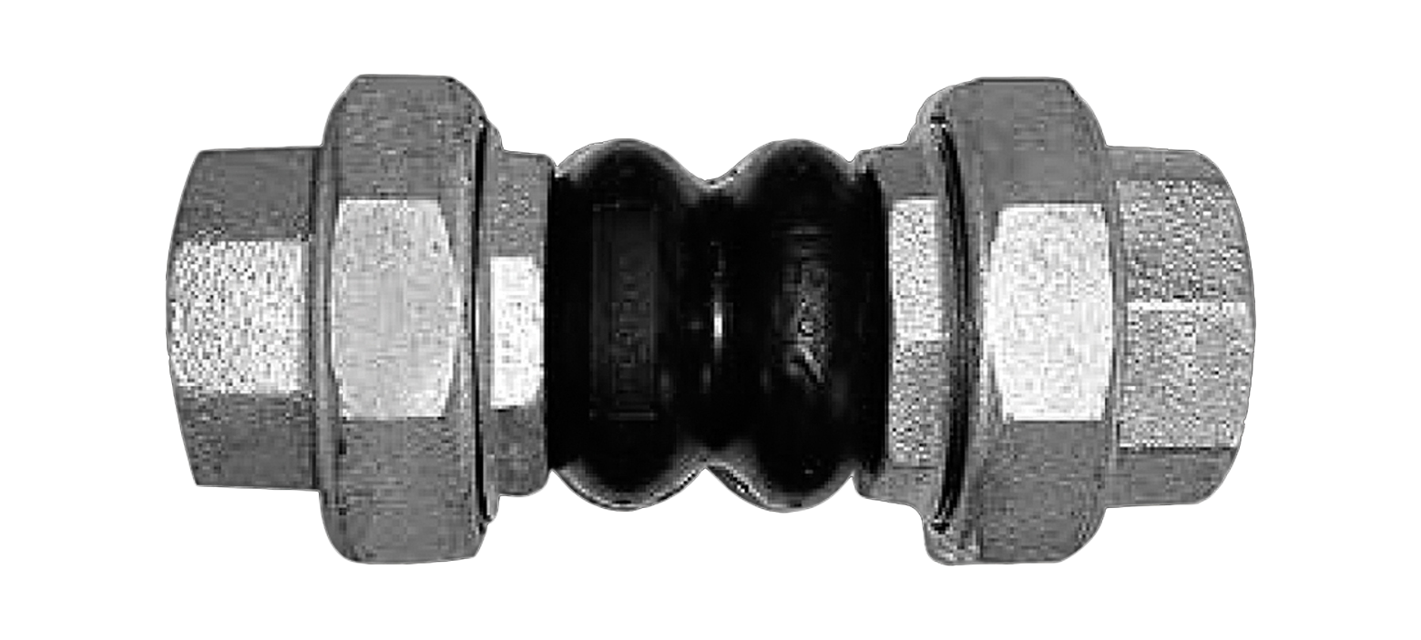 Вставка гибкая (компенсатор) DN 2' PN10, муфтовая