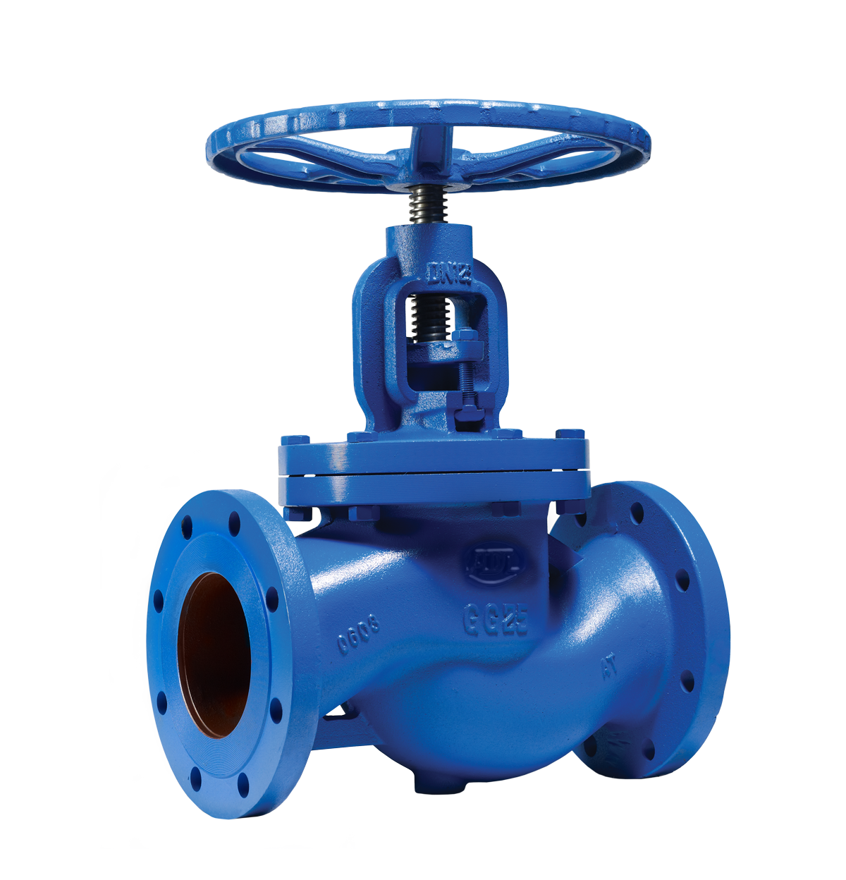 Клапан (Вентиль) запорный сальниковый фланцевый DN200 PN16 чугунный