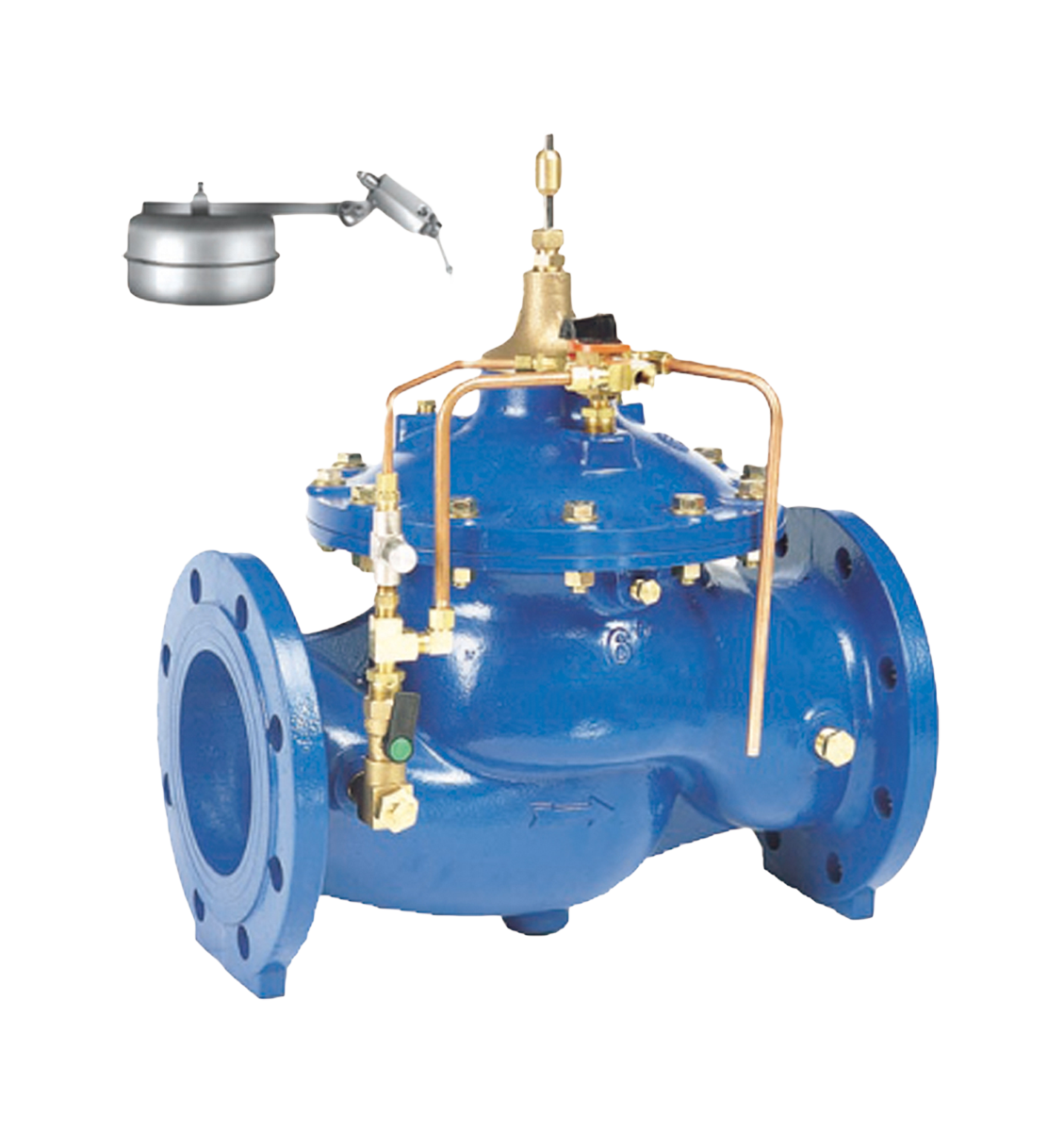 Поплавковый клапан DN150 PN16 (Kvs 407 м3/ч) КАТ10/08-02-01-150-16-Ф/Ф