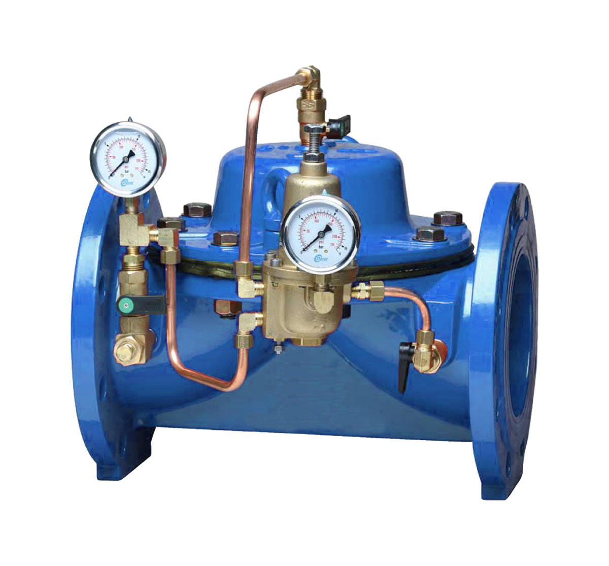 Рудукционный клапан DN100 PN16 (Kvs 220 м3/ч) КАТ11/02-02-01-100-16-Ф/Ф