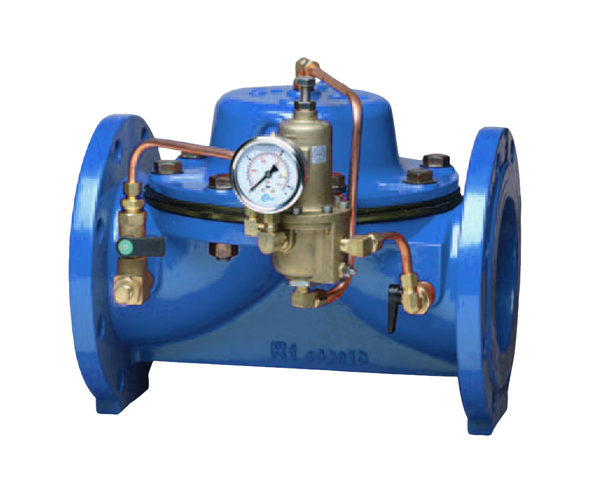 Перепускной клапан DN300 PN16 (Kvs 1900 м3/ч) КАТ11/03-02-01-300-16-Ф/Ф