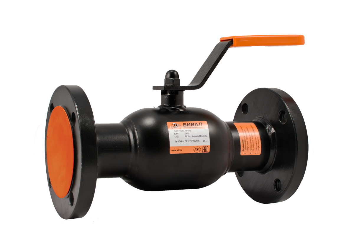 Кран шаровой стальной DN125 PN25 фланцевый