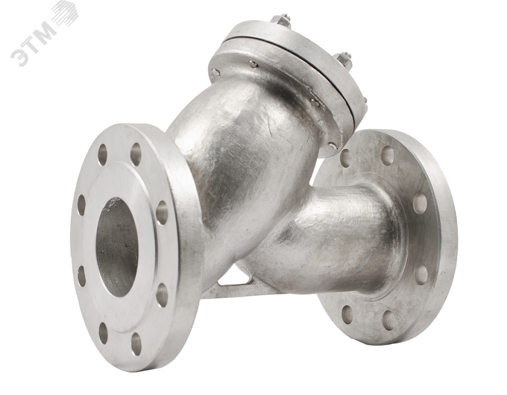 Фильтр сетчатый серии IS, серия 31, материал корпуса - нерж.сталь 1.4408, размер ячейки 0,60, DN050, PN40, ф/ф Tmax=300oC