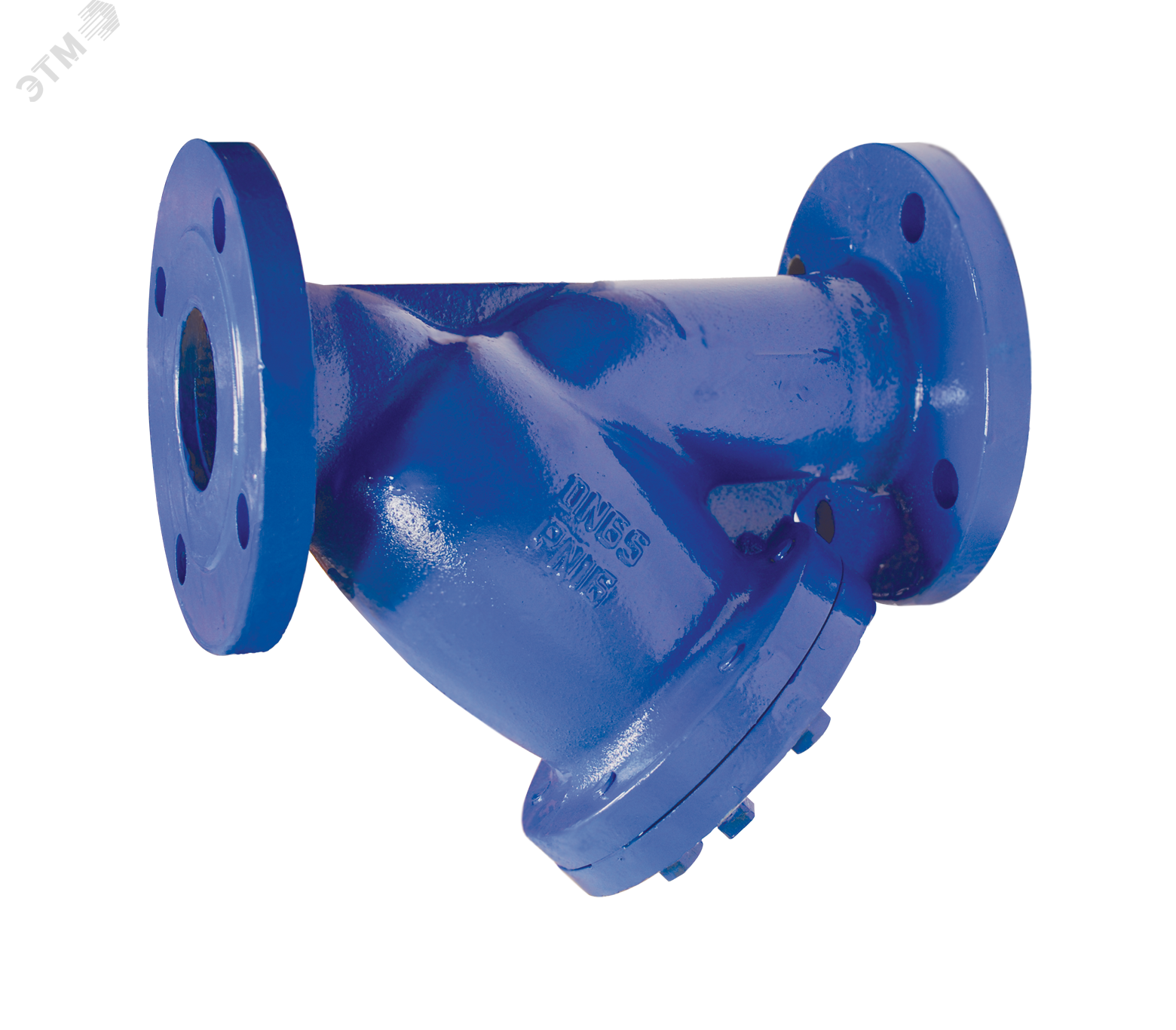 Изображение товара Чугунный фильтр сетчатый IS16 DN200 PN16 со сливной пробкой фланцевый