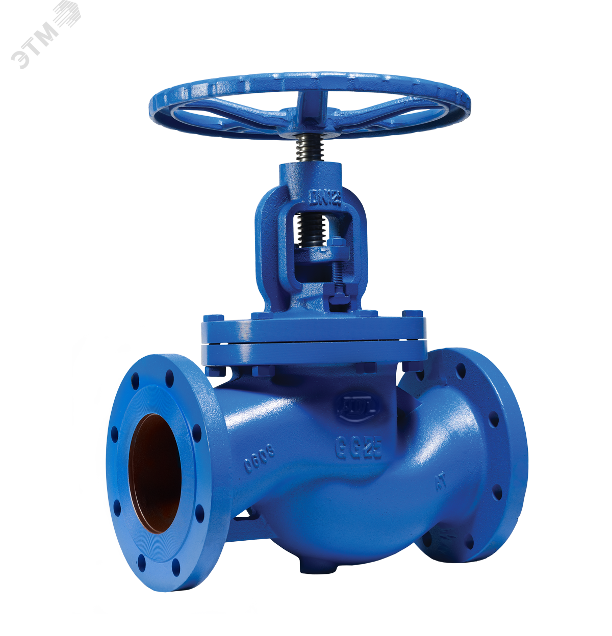 Изображение товара Клапан (Вентиль) запорный сальниковый фланцевый DN125 PN16 чугунный (шт)