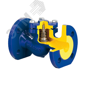 Изображение товара Обратный клапан V287-040 DN 40 PN 16 Тмакс.град 300 ф/ф чугун/нерж (Zetkama) (шт)