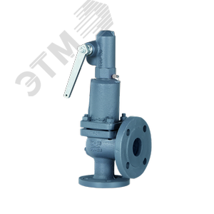 Изображение товара Клапан предохранительный чугунный фланцевый ПРЕГРАН КПП 496-01-16-ЗН-080x125- 6,6 ДУ 80х125РУ 16предохр. (шт)