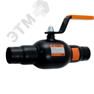 Изображение товара Кран шаровой стальной DN65 PN25 под приварку (шт)