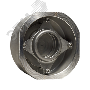 Клапан обратный ГРАНЛОК CVS40.04.080.40.М/Ф КРАСНЫЙ, из нерж.стали AISI 304 (08Х18Н10) DN080 PN40 Tmax=300oC - фото 1