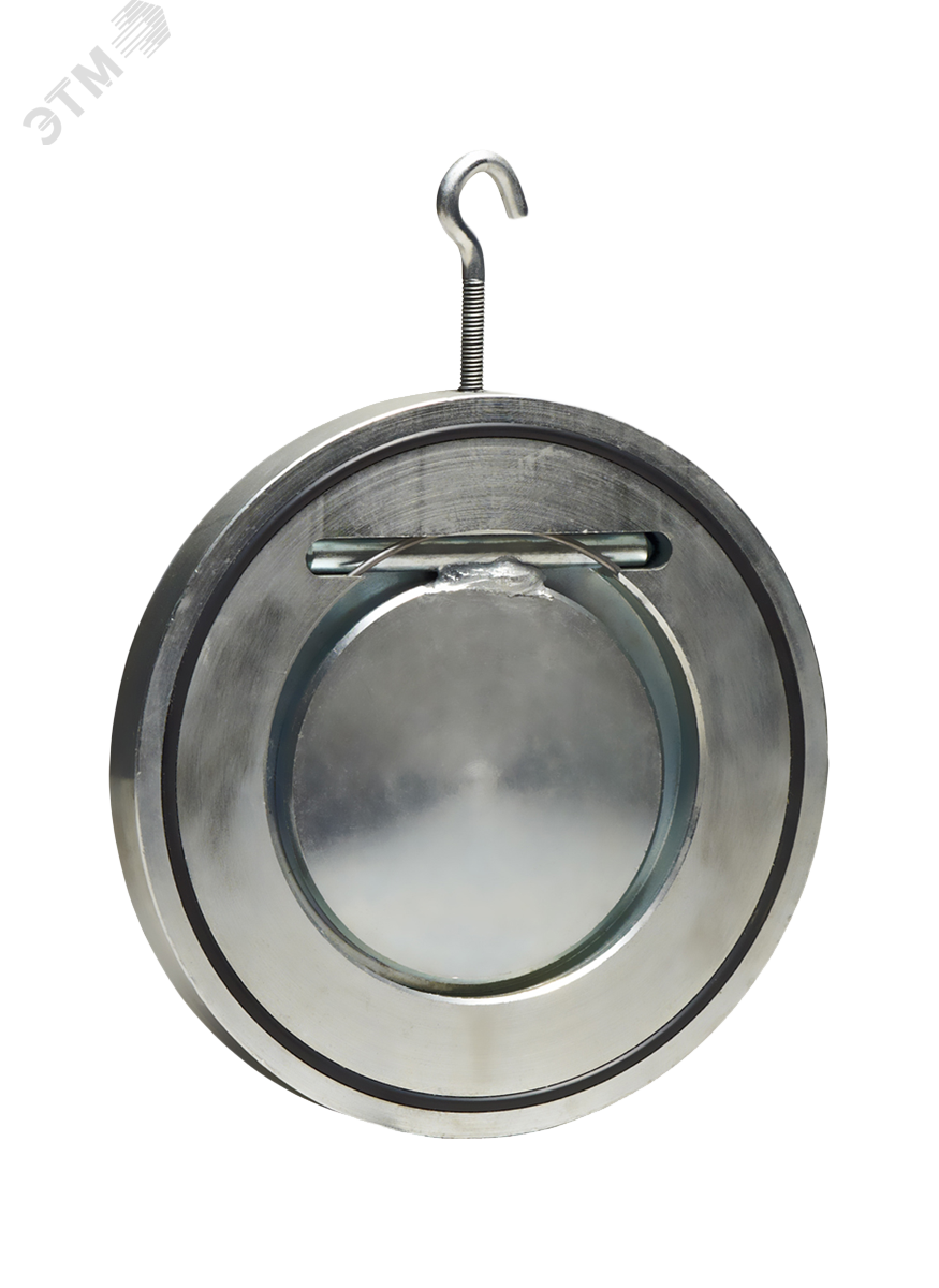 Изображение товара Затвор обратный поворотный ЗОП-250x16 DN 250 PN 16 Tмакс., град 95 м/ф сталь/сталь (шт)