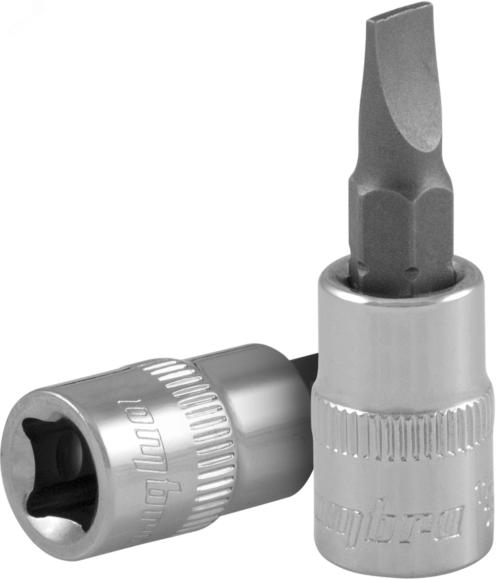 Изображение товара Насадка торцевая 1/4''DR с вставкой-битой шлицевой, SL5.5 (шт)