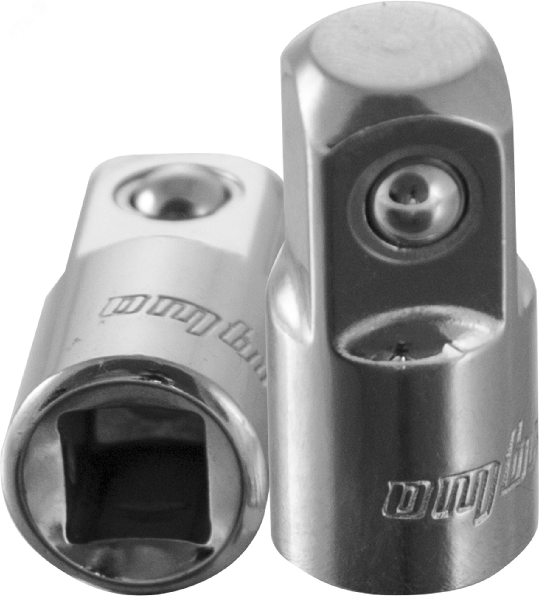 Изображение товара Переходник 1/4''DR(F)*3/8''DR(M) хромованадиевая сталь тайвань