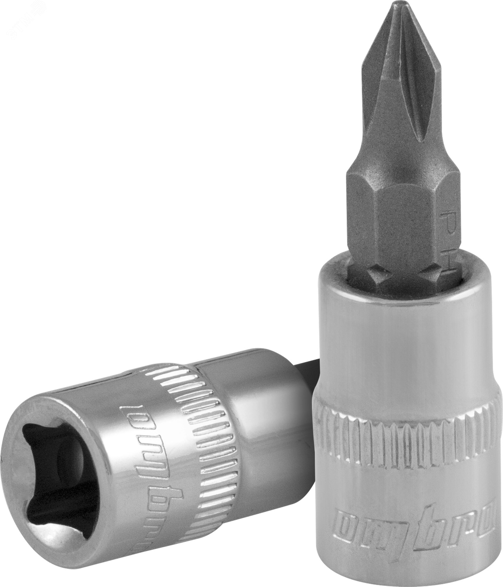 Изображение товара Насадка торцевая 1/4''DR с вставкой-битой крестовой, РН2 (шт)