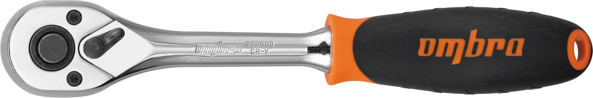 Изображение товара Рукоятка трещоточная 3/8''DR, 48 зубцов, 200 мм, Ombra