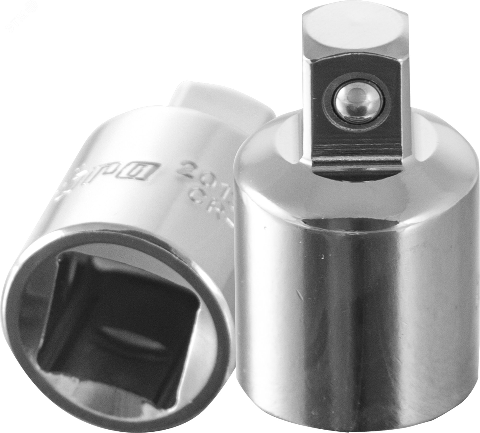 Изображение товара Переходник 3/8''DR(F)*1/4''DR(M) для монтажных систем из хромованадиевой стали