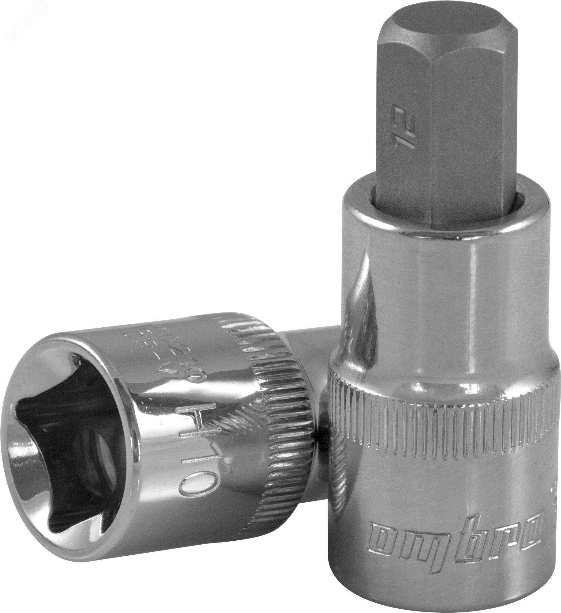 Изображение товара Насадка торцевая 1/2''DR с вставкой-битой шестигранной, Н10 (шт)