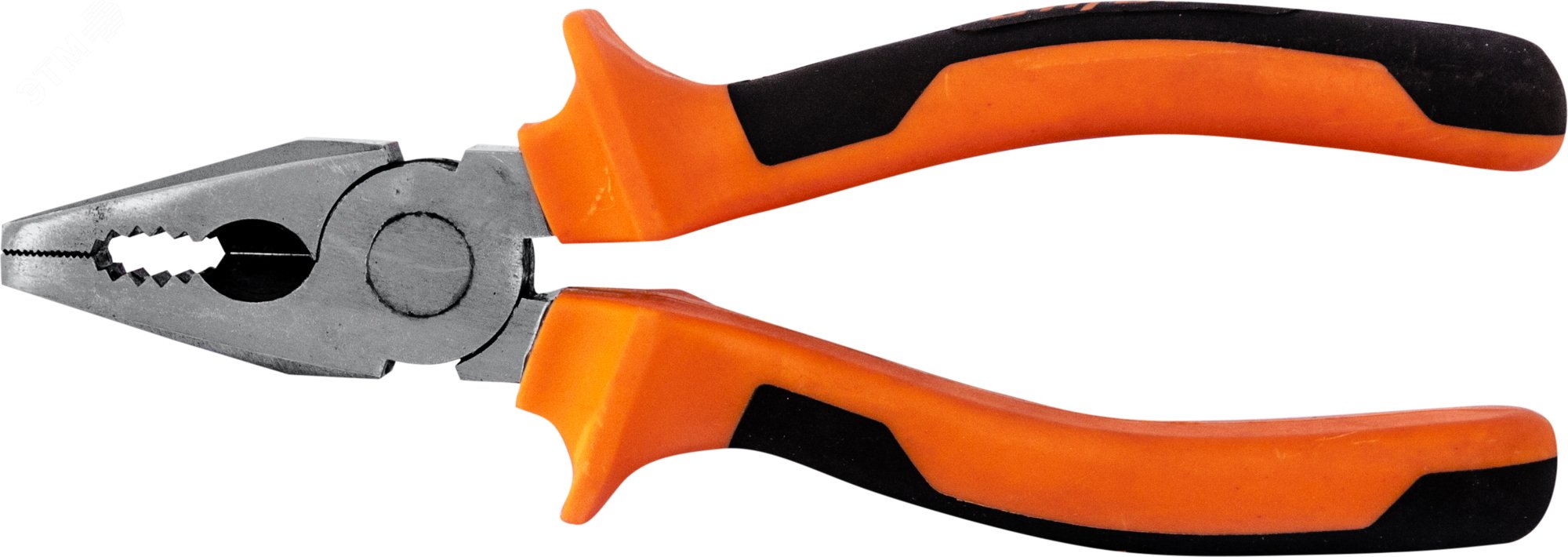 Изображение товара Пассатижи диэлектрические 180 мм с двухкомпонентными рукоятками Ombra