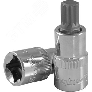 Изображение товара Насадка торцевая 1/2''DR с вставкой-битой SPLINE, M14 (шт)