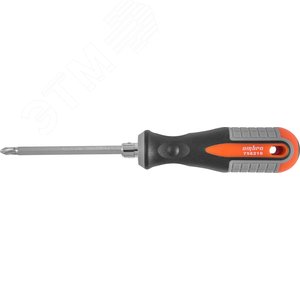 Изображение товара Отвертка стержневая двусторонняя ROUND GRIP, РН2,SL6x100 мм (шт)