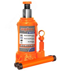 Изображение товара Домкрат гидравлический профессиональный 12 т., 210-415 мм (шт)
