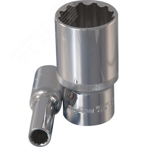 Изображение товара Головка торцевая глубокая 12-гранная 1/2''DR, 13 мм (шт)