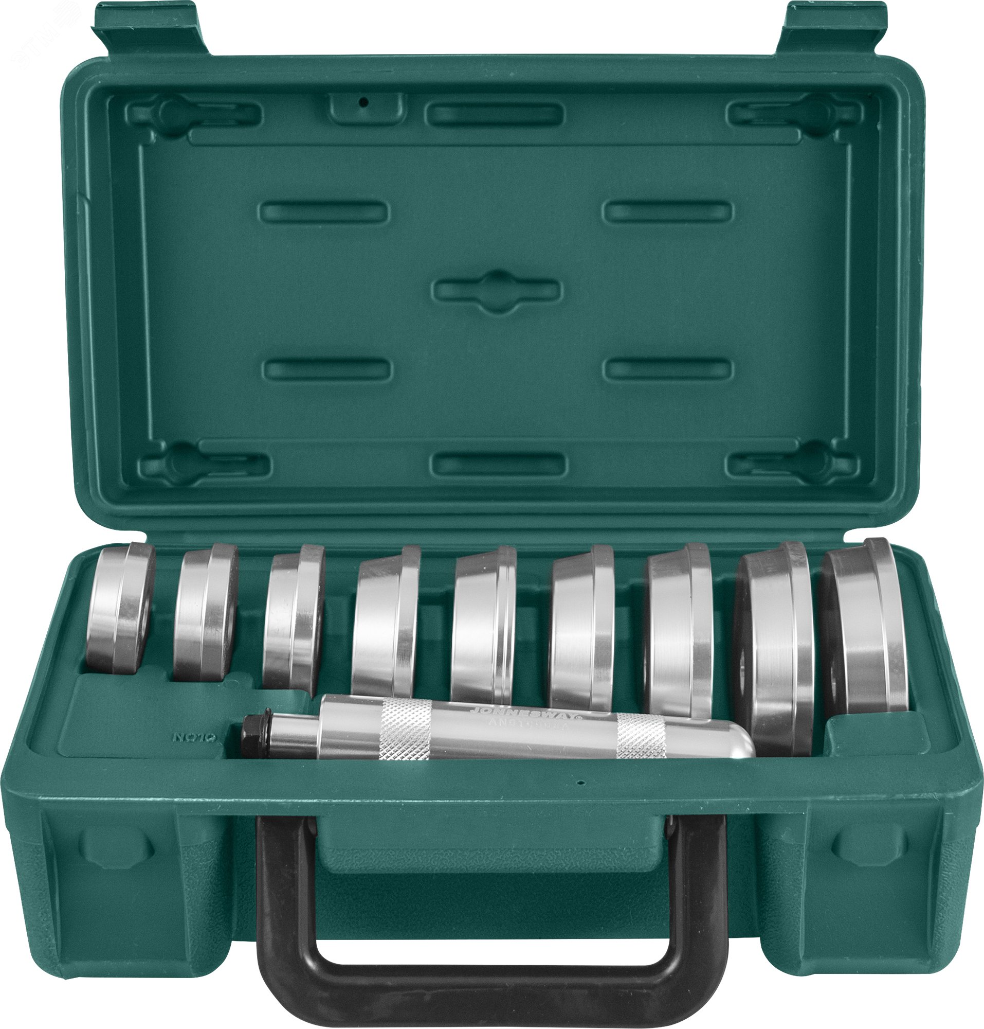 Изображение товара Комплект для установки подшипников и сальников 10 предметов профессиональный