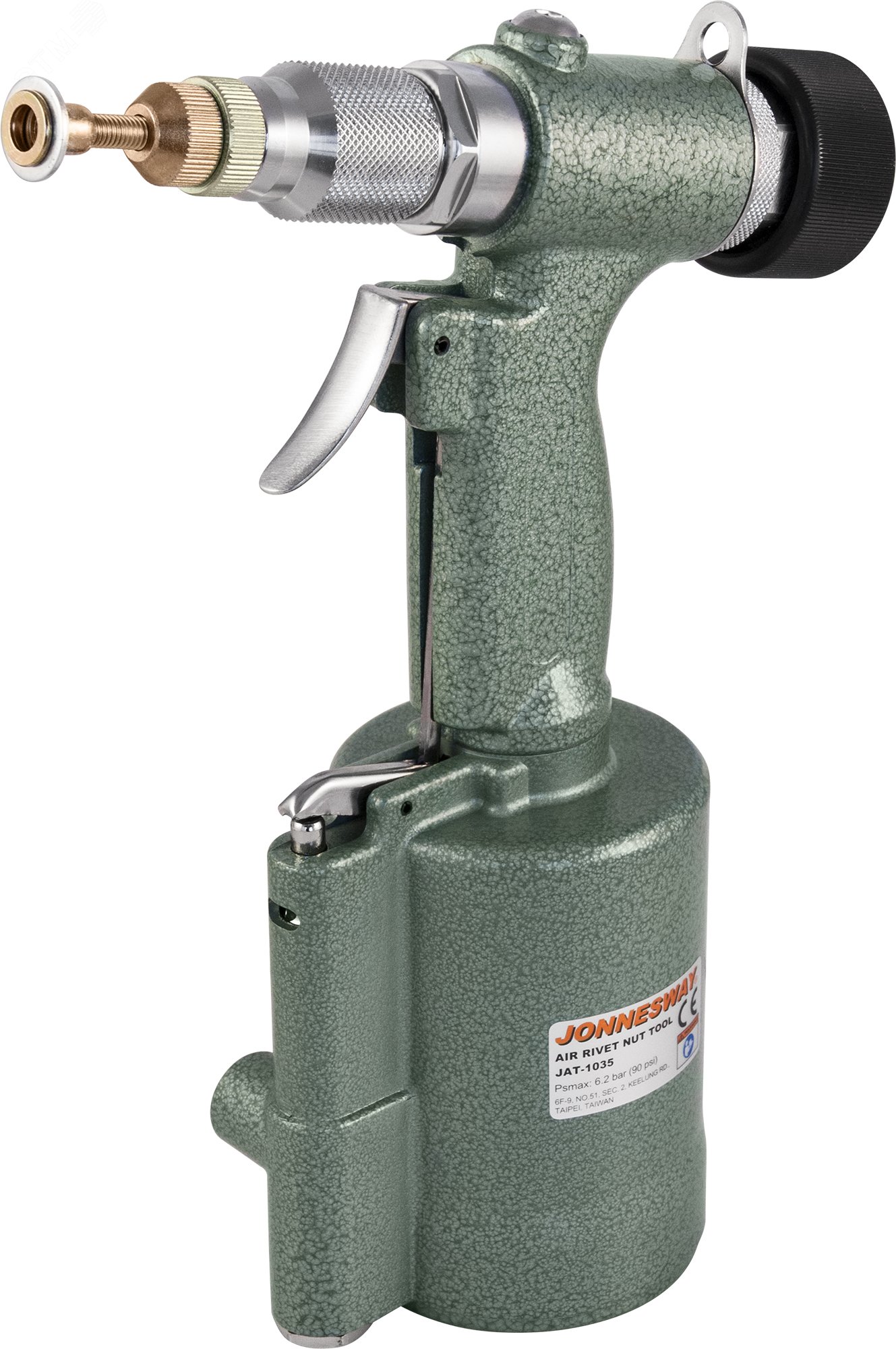 Изображение товара Гидропневматический заклепочник для резьбовых заклепок М4-10 Jonnesway JAT-1035