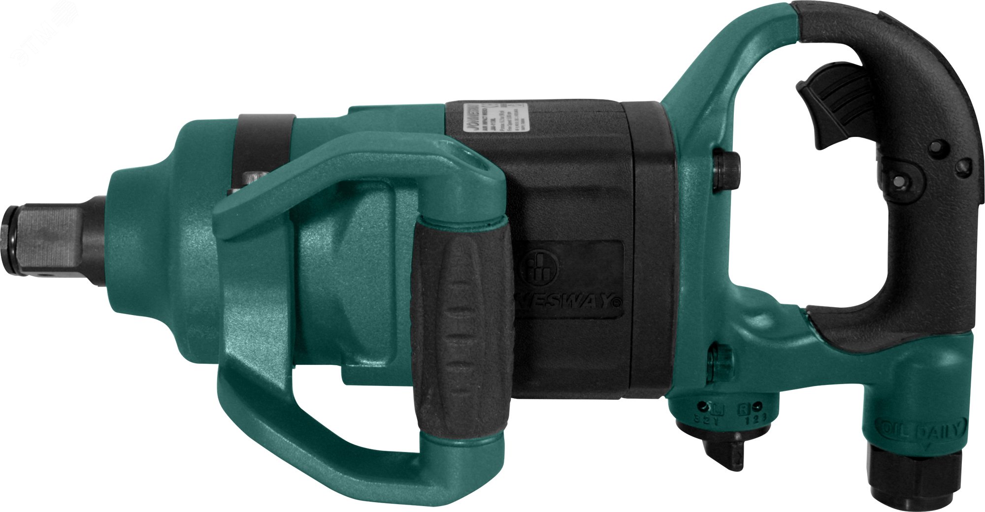 Изображение товара Пневматический ударный гайковерт 1 дюйм 5000 об/мин 2712 Нм профессиональный