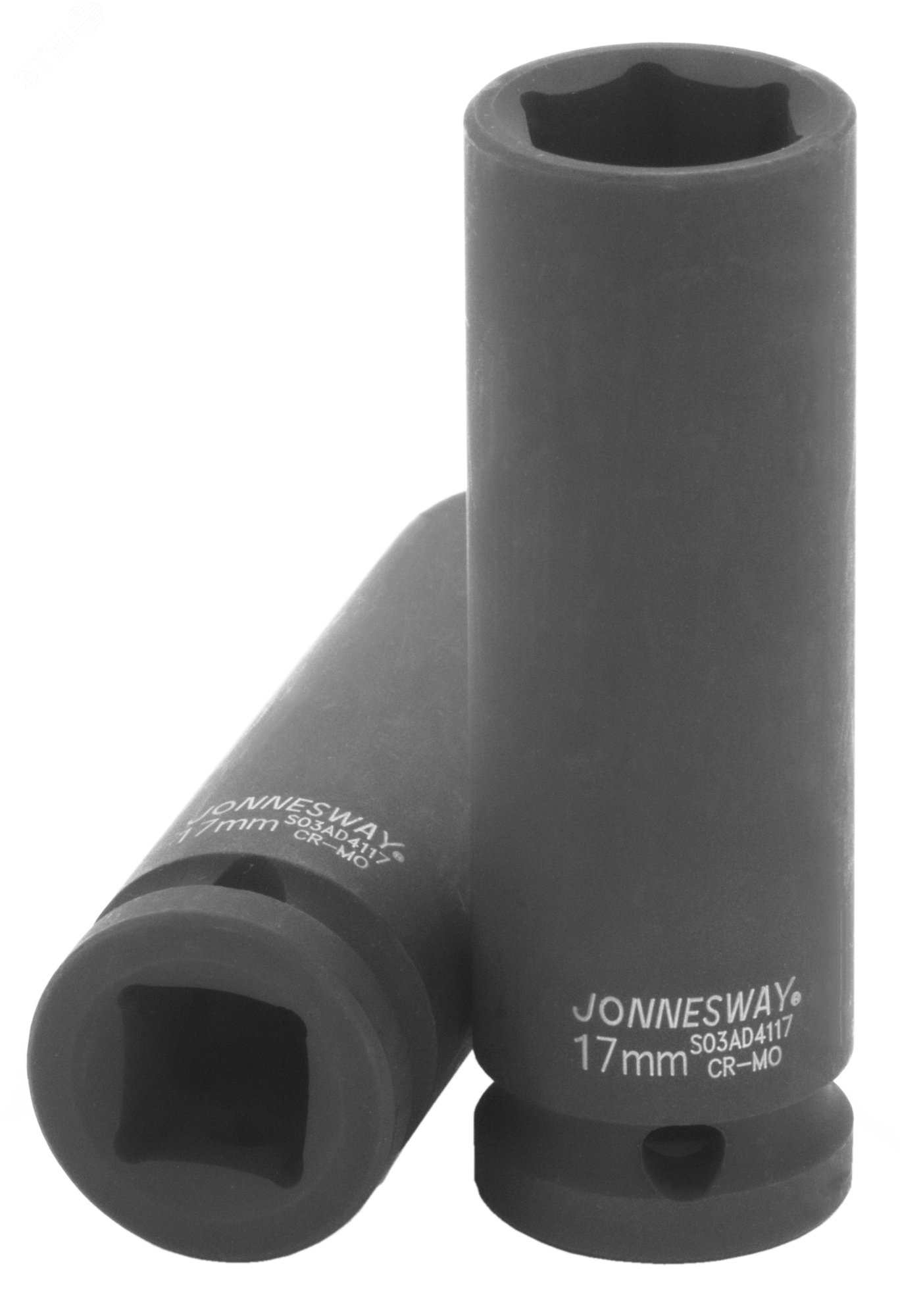 Изображение товара Головка торцевая ударная глубокая 1/2'' DR 17 мм Jonnesway
