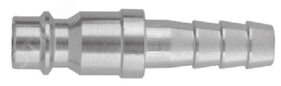 Изображение товара Штуцер БРС европейского типа под шланг 6.3 мм для пневмосистем