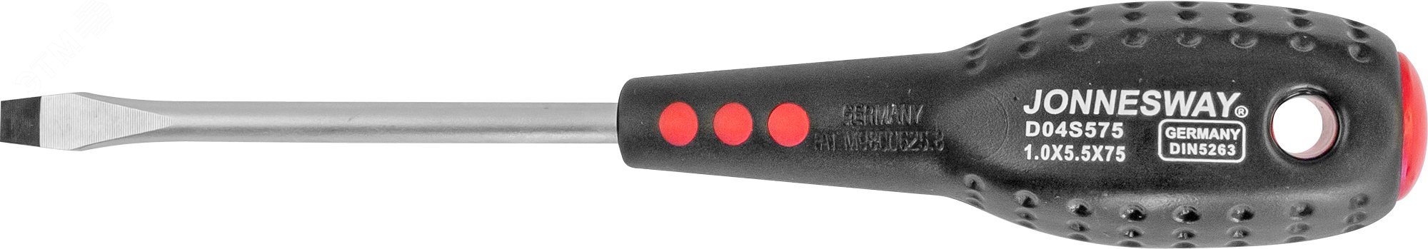 Изображение товара Отвертка стержневая шлицевая FULL STAR, SL5.5х75 мм (шт)