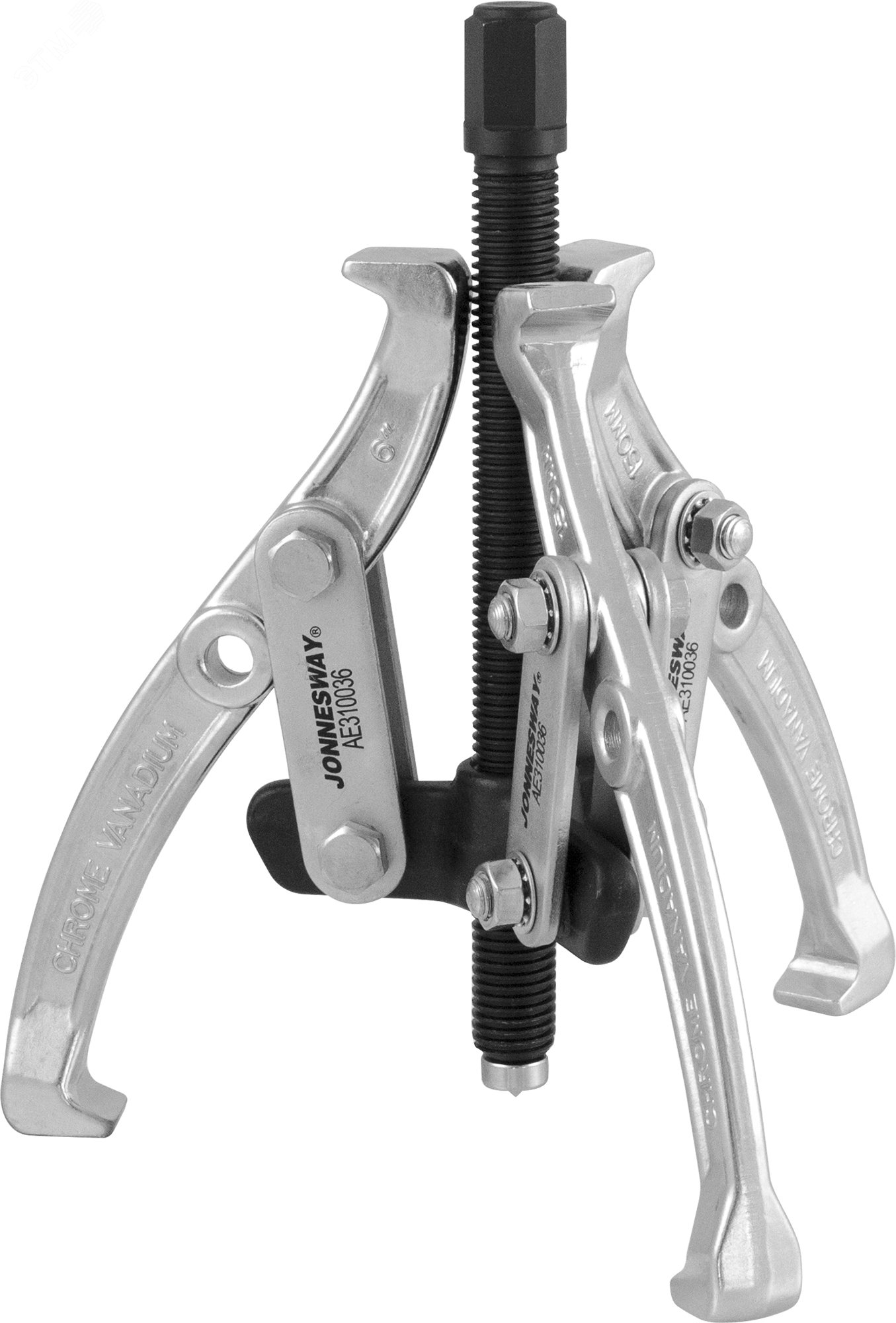 Изображение товара Съемник с тремя поворотными захватами 4 100 мм, диапазон 50-102 мм